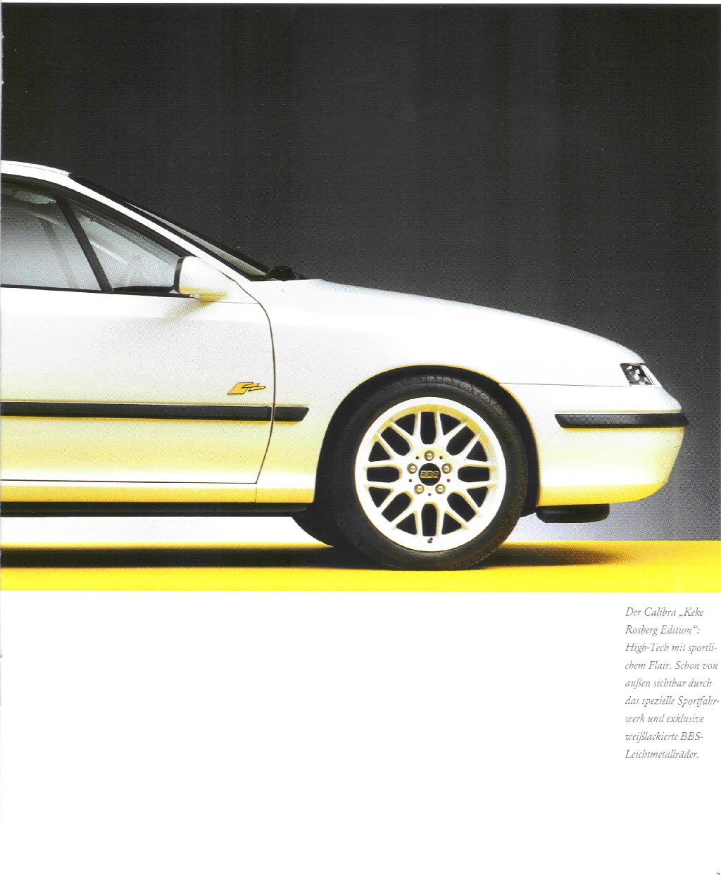 Opel Calibra Prospekt 1991 Autoprospekt 10/91 Auto brochure broschyr Broschüre 
